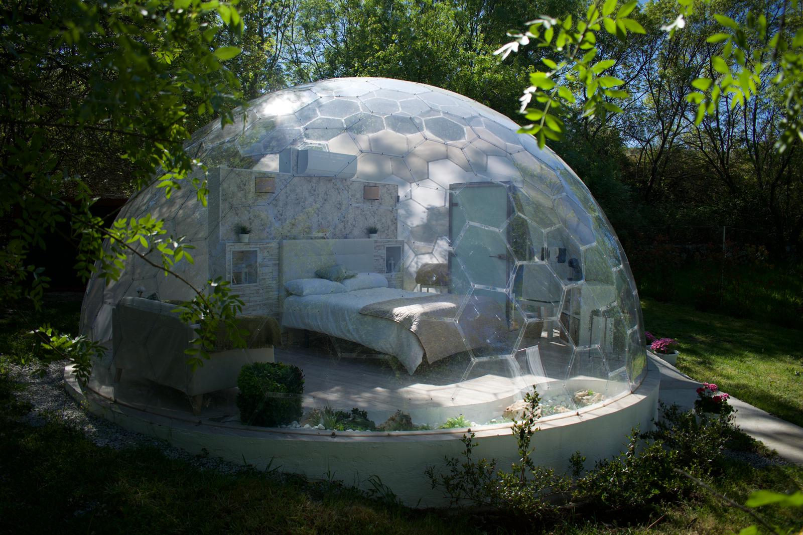 Natura Domo - Geodesic dome in nature